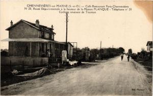 CPA Chennevieres sur Marne - Cafe Restaurant (275273)