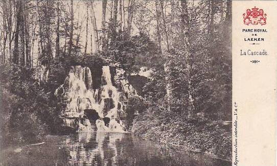 Belgium Brussels Parc Royal de Laeken La Cascade