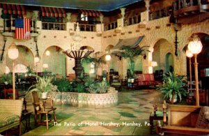 Pennsylvania Hershey Hotel Hershey The Patio 1951