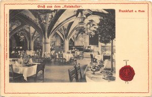 Lot 46 frankfurt am main germany greetings from the council cellar restaurant