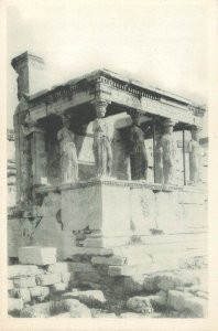 Postcard Greece Athenes Erechtheion portique des Caryatides