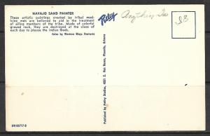 Native American Navajo Sand Painter - [MX-124]