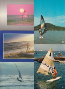 WIND SURFING Sport 141 Postcards pre-1980 (L4244)