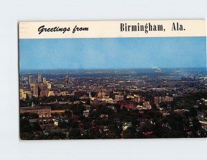 Postcard Greetings from Birmingham, Alabama