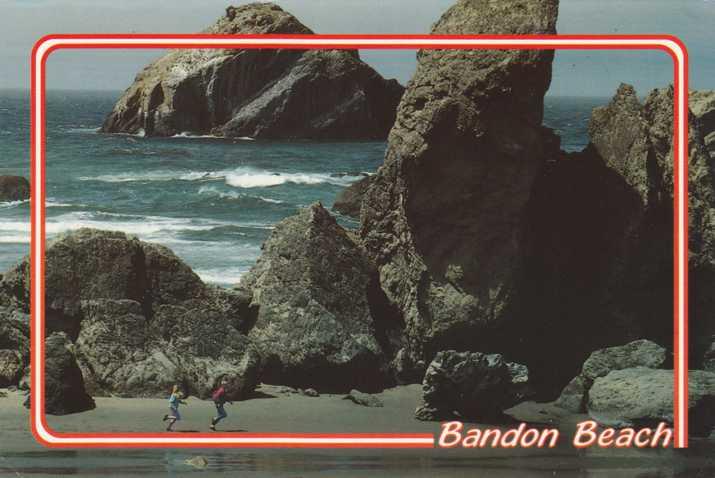 Bandon Beach OR, Oregon - pm 1991