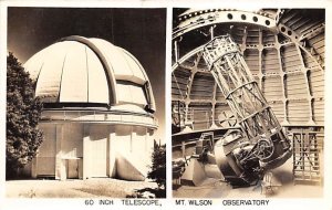 60 inch telescope, Mount Wilson Observatory Space Unused 