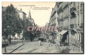 Old Postcard Nancy Rue Saint Jean La More animated nancy