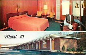 PA, Crystal Springs, Pennsylvania, Motel 70, Multi View, Dexter Press 18675-C