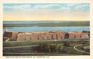 Fort Marion Bird Eye's View St Augustine FL