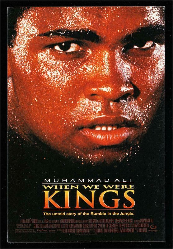 Postcard of When We Were Kings Muhammad Ali Movie