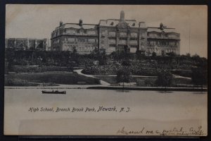 Newark, NJ - High School, Branch Brook Park - 1907