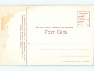 Unused Divided-Back AUDITORIUM INTERIOR Long Beach California CA v3270