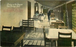 Ventura California Quaint Casa Verdugo La Ramada Restaurant Postcard 21-10488