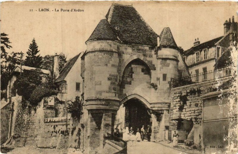 CPA LAON La Porte d'Ardon (665761)