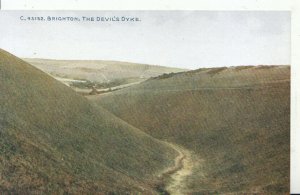 Sussex Postcard - The Devil's Dyke - Brighton - Sussex - Ref 7816A