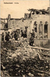 CPA Vigneulles-les-Hattonchatel - L'Eglise - Kirche - Ruines (1036891)