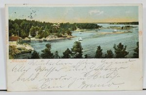 Sweden Arkosund c1902 Postcard I1