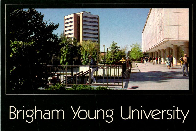 Provo UT Brigham Young University Postcard Unused (28262)