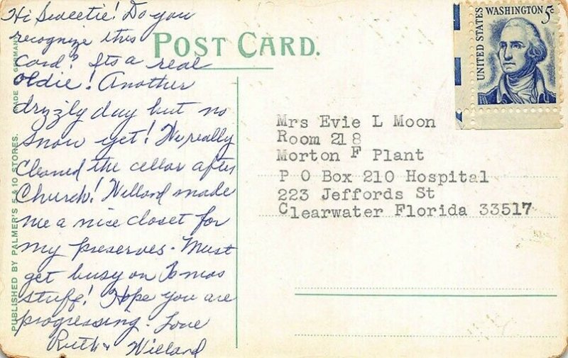 Rochester NH B&M Railroad Station Train Depot Postcard