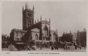 Staffordshire Postcard - St Peter's Church (West Front), Wolverhampton RS22982