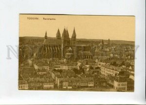 3155351 Belgium TOURNAI Panorama View Vintage postcard