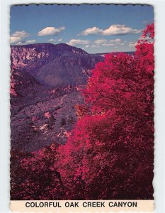 Postcard Colorful Oak Creek Canyon, Arizona