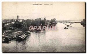 Postcard Old New Bridge Montauban