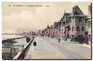 Old Postcard La Baule Boulevard Hennecart