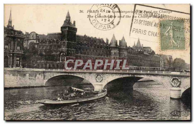 Paris - 1 - The Conciergerie Postcard Old