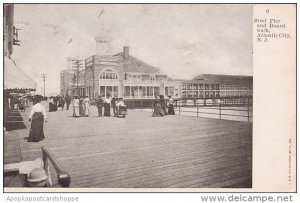 New Jersey Atlantic City Steel Pier And Boardwalk 1906