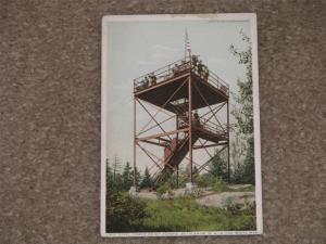 Steel Tower on Mt. Agassiz, Bethlehem, N.H., In The White Mts., Photostint Card