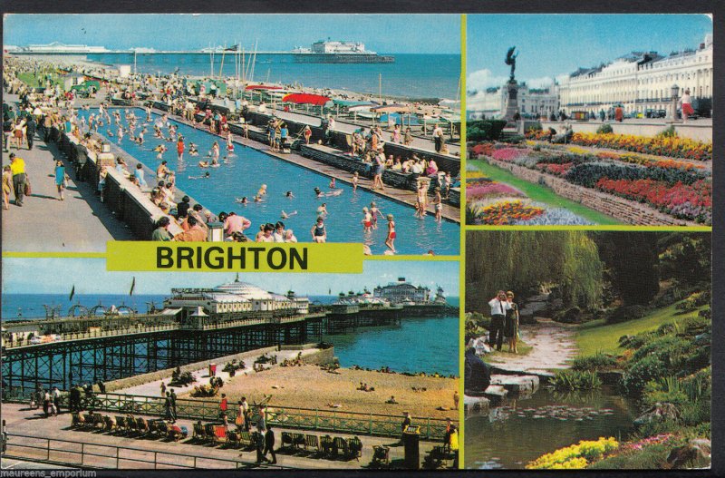 Sussex Postcard - Views of Brighton   C189