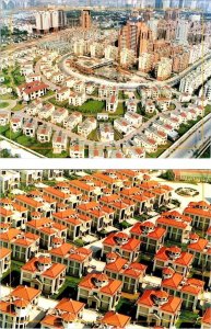 2~4½X6 Postcards Shanghai China GUBEI NEW AREA Residential Homes~Neighborhood