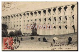 Old Postcard Chaumont Viaduct