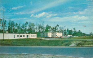 Postcard South Carolina Myrtle Beach Communications Building Tichnor 23-6569