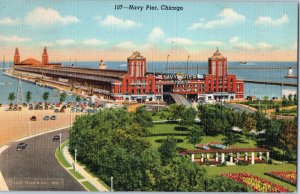 Navy Pier Chicago Illinois Postcard