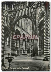 Postcard Modern Siena Interno della Cattedrale