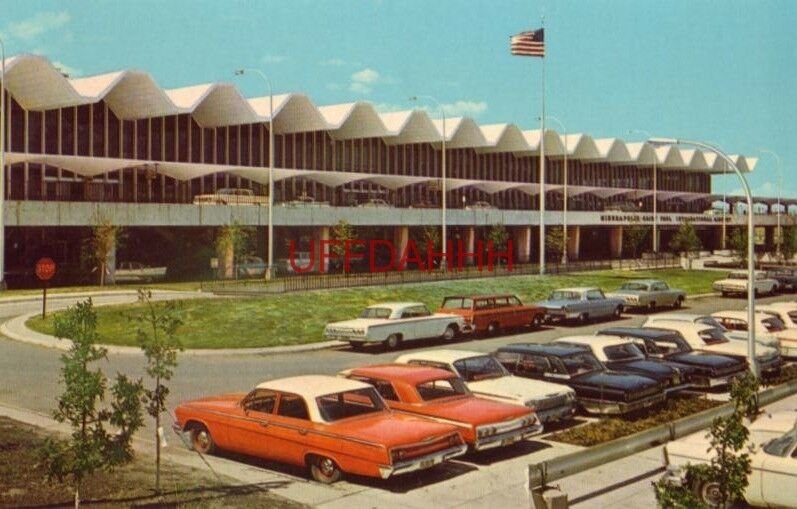 MINNEAPOLIS - ST. PAUL INTERNATIONAL AIRPORT circa 1965