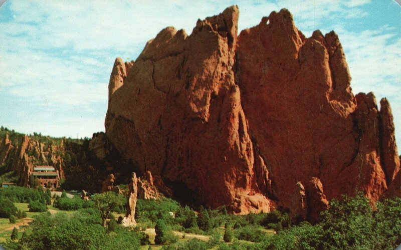 Postcard Scene Of The Interior Of Garden Of The Gods Pikes Peak Region Colorado