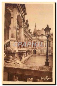 Old Postcard Court of the City Hall of La Rochelle