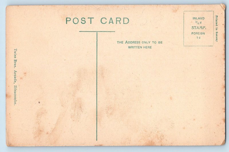 Devon England Postcard Imperial Hotel Barnstaple c1910 Unposted Antique