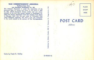War Correspondesnts' Memorial Gathland State Park, near Boonsboro - Boonsboro...