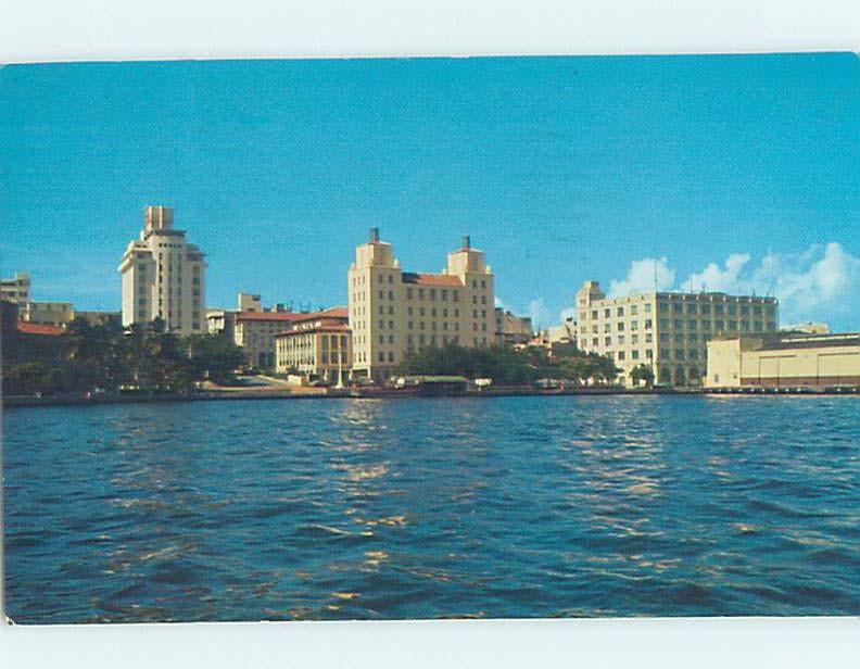 Pre-1980 PANORAMIC VIEW San Juan Puerto Rico PR i1146