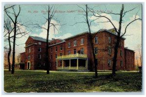 1912 Hospital Michigan Soldiers Home Exterior Grand Rapids Michigan MI Postcard