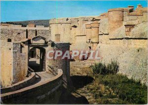 Modern Postcard Chateau Fort Salses (XVth c) Defenses of entry
