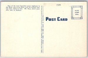 Reno Nevada 1940s Linen Postcard Geiger Grade