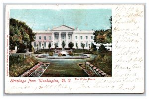 The White House Greetings From Washington DC UDB Postcard F21