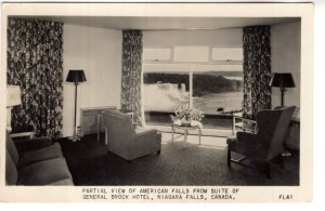 Real Photo, General Brock Hotel, Niagara Falls, Ontario, 1949