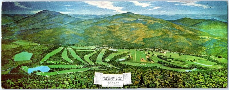 9 Oversized 1970s North Sutton, NH Kearsarge Valley Country Club Postcard 1T