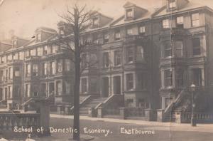 Eastbourne School Of Domestic Economy Antique Postcard